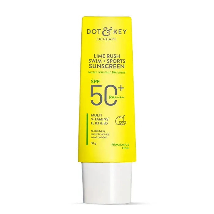 Dot & Key-Lime Rush Swim + Sports Sunscreen SPF 50+ PA++++ In-Vivo Tested