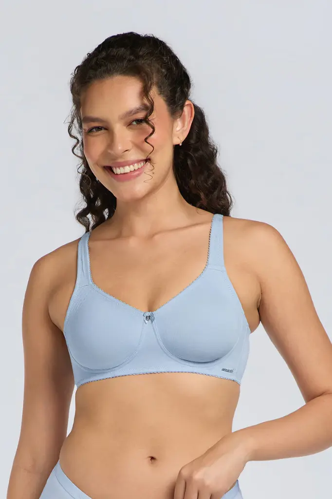 Amante Magic Shaper Non-padded & Non-wired Bra - Skyway