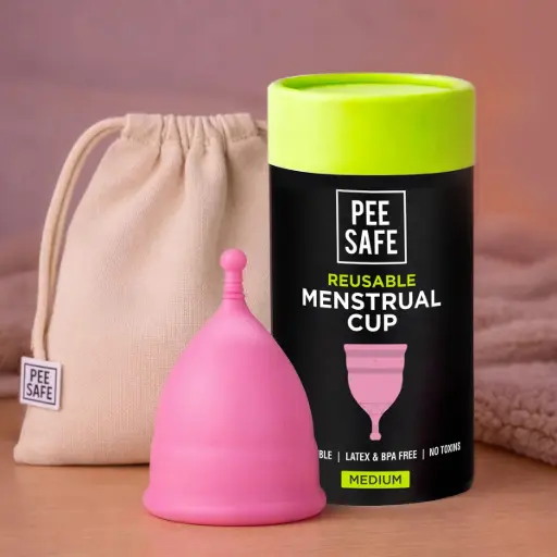 [MENSTRUAL CUP-01] Pee safe-Menstrual Cup-Medium