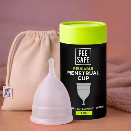 [MENSTRUAL CUP-03] Pee Safe-Menstrual Cup-Large