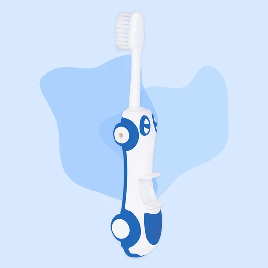 [Tooth  brush-Assorted] Mee Mee Foldable Infant to Toddler Toothbrush-Assorted
