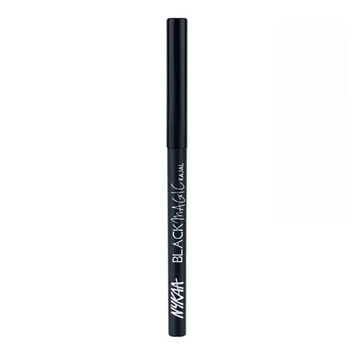 [Kajal Eyeliner Pencil-0.3g] Nykaa-Magic Smudge proof Kajal Eyeliner Pencil Lasts Upto 24 Hours-Black