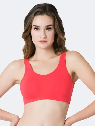 Van Heusen Women Geranium Solid Wireless Non Padded Bra